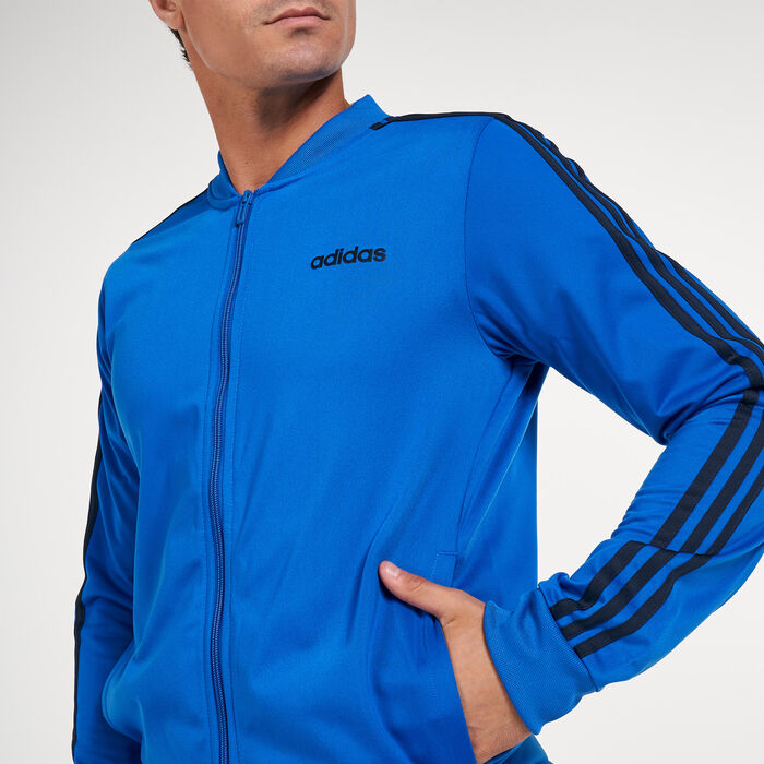 adidas Men's Training Tracksuit Blue adidas Men's Training Tracksuit Blue image number 3