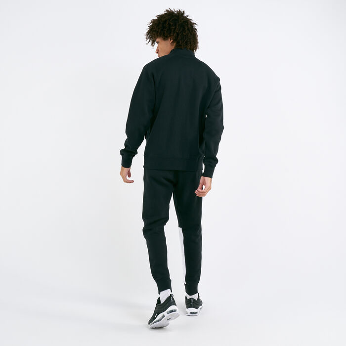Nike Men's Sportswear Fleece Tracksuit Black Nike Men's Sportswear Fleece Tracksuit Black image number 1