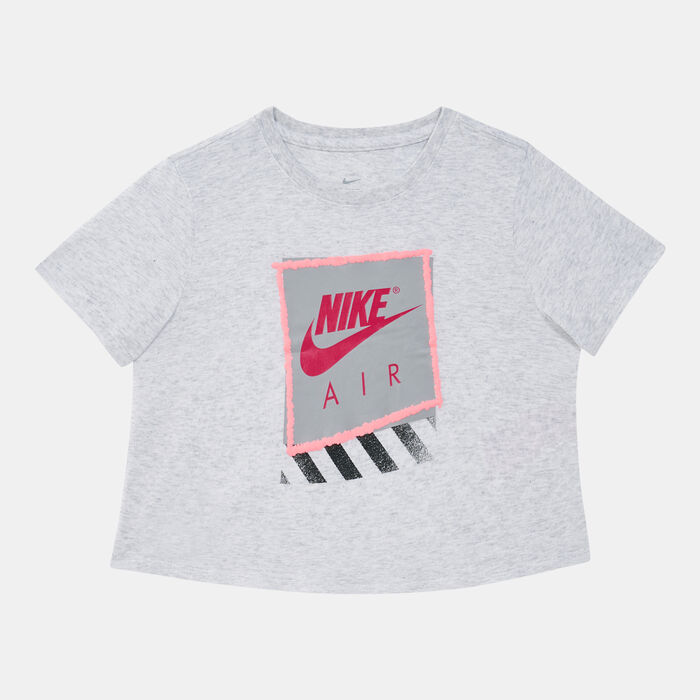 Nike Kids' Sportswear Air T-Shirt (Older Kids) Grey Nike Kids' Sportswear Air T-Shirt (Older Kids) Grey image number 0