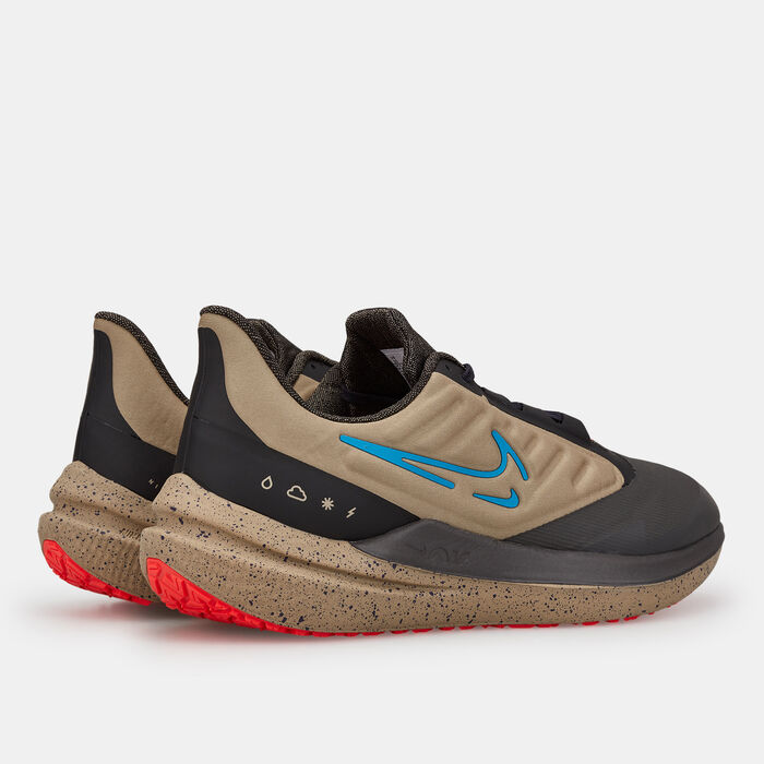 Nike Men's Air Winflo 9 Shield Shoe Grey image number 3