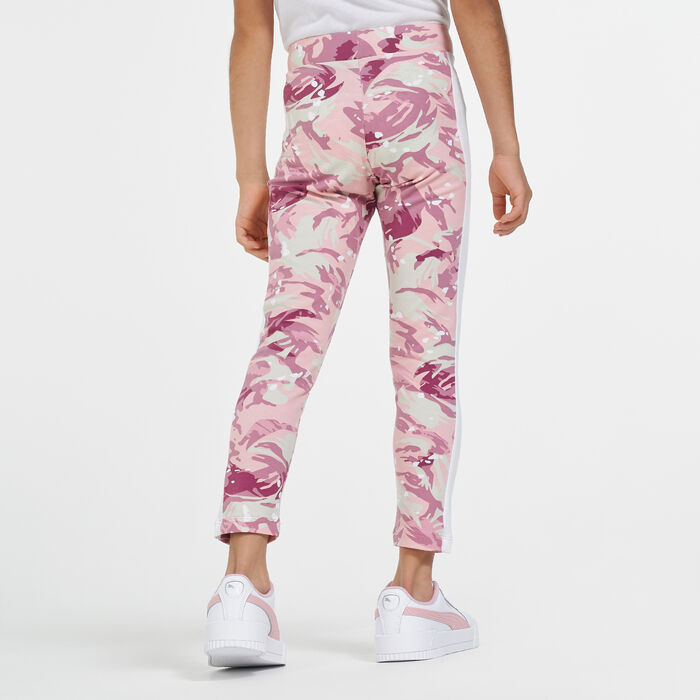 PUMA Kids' Classics Wild Leggings Pink PUMA Kids' Classics Wild Leggings Pink image number 1