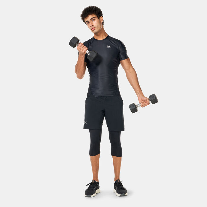 Under Armour Men's UA Iso-Chill Compression T-Shirt Black image number 2
