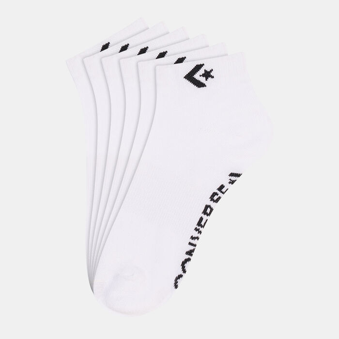 Converse Mesh Logo Ankle Socks White Converse Mesh Logo Ankle Socks White image number 0