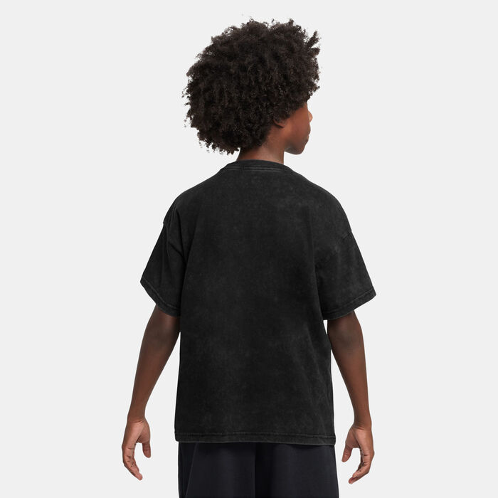 Nike Kids' Sportswear T-Shirt Black Nike Kids' Sportswear T-Shirt Black image number 1
