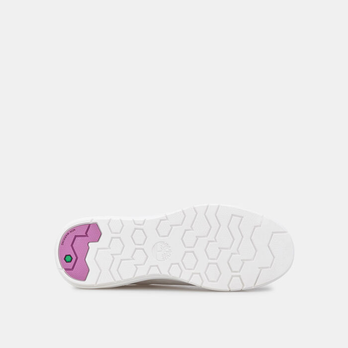 Timberland Kids' Seneca Bay Leather Oxford Shoe White Timberland Kids' Seneca Bay Leather Oxford Shoe White image number 3