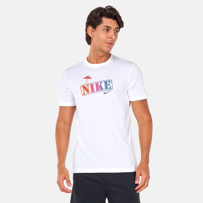 Nike Men's Dri-FIT Training T-Shirt White image number 0