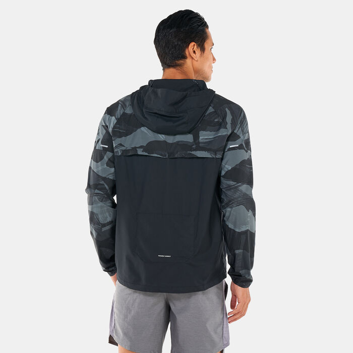 Nike Men's Repel Windrunner Camo Jacket Grey Nike Men's Repel Windrunner Camo Jacket Grey image number 1