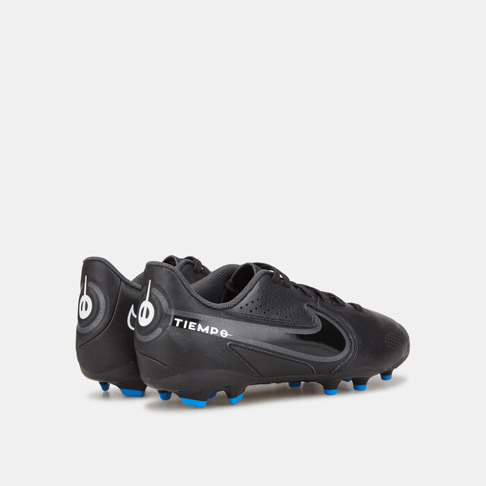 Nike Kids' Tiempo Legend 9 Academy Firm Ground Football Shoe Black image number 2