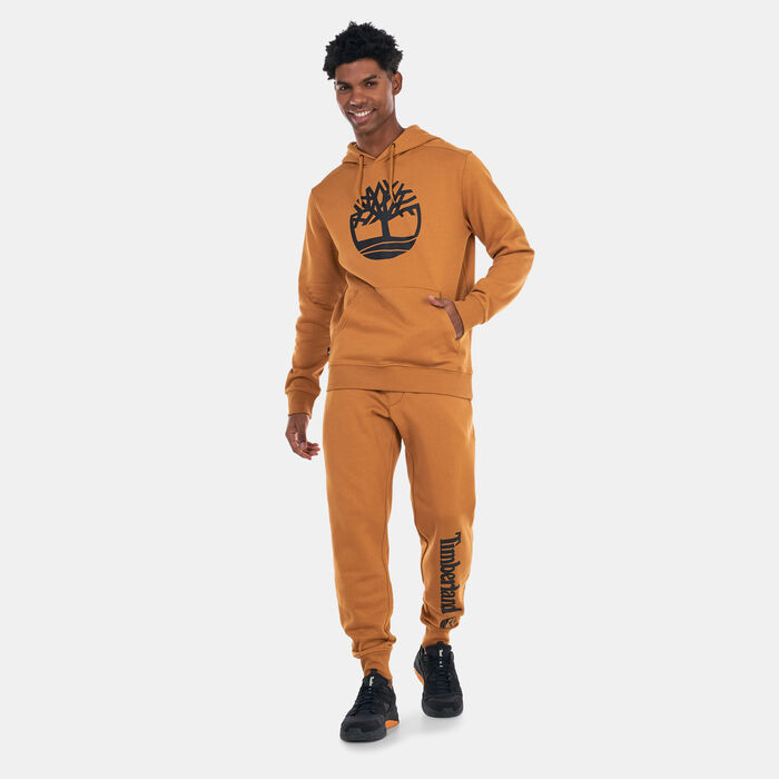 Timberland Men's Tree Logo Hoodie yellow image number 2