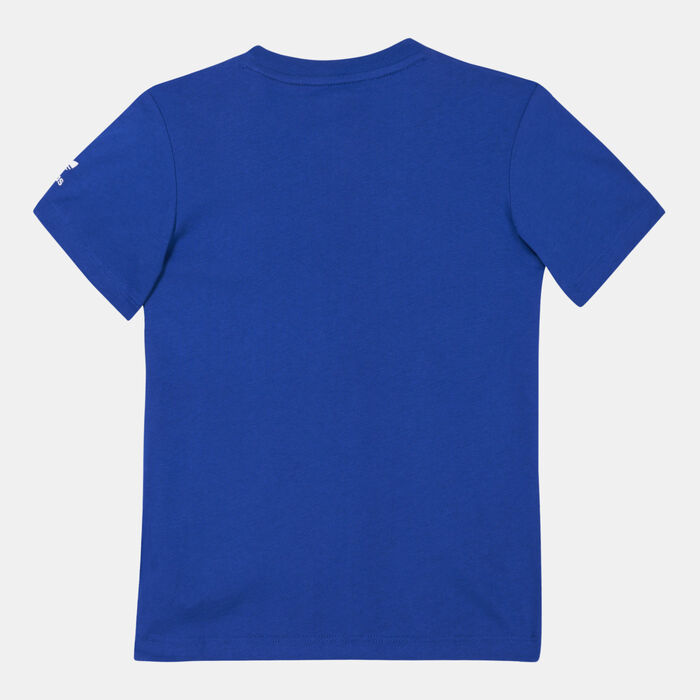 adidas Originals Kids' Adicolor T-Shirt Blue adidas Originals Kids' Adicolor T-Shirt Blue image number 1