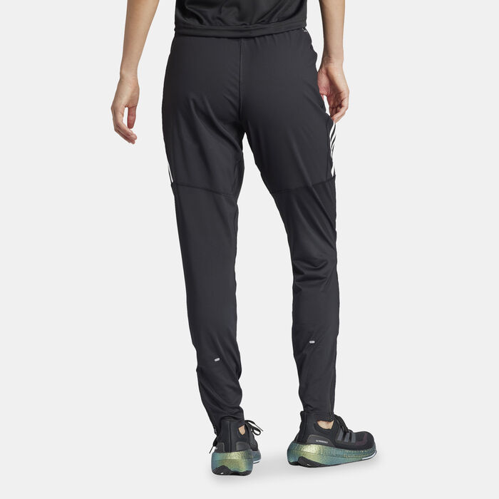 adidas Women's Own the Run 3-Stripes Joggers Black image number 1