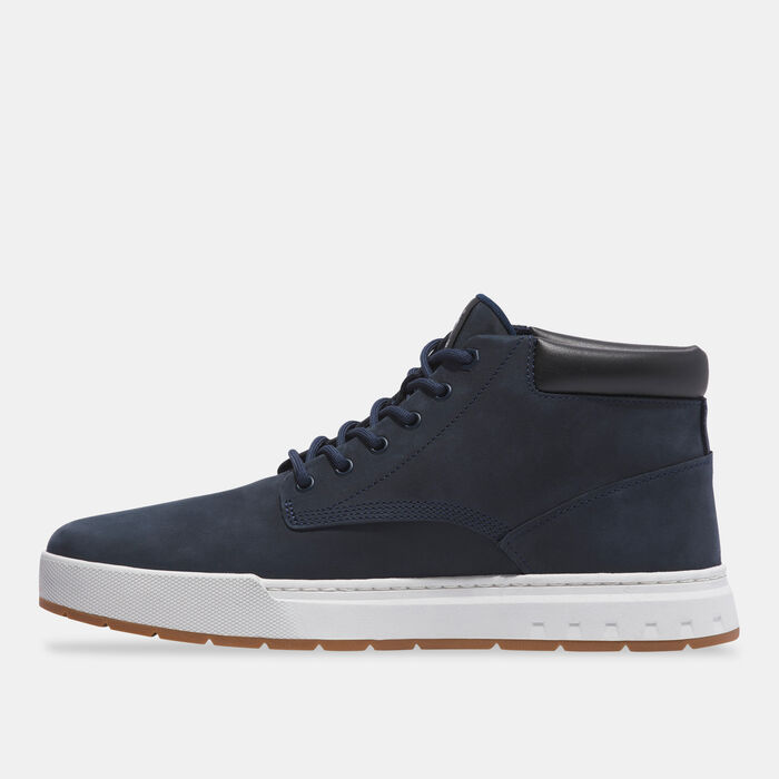 Timberland Men's Maple Grove Mid Shoes Blue Timberland Men's Maple Grove Mid Shoes Blue image number 2