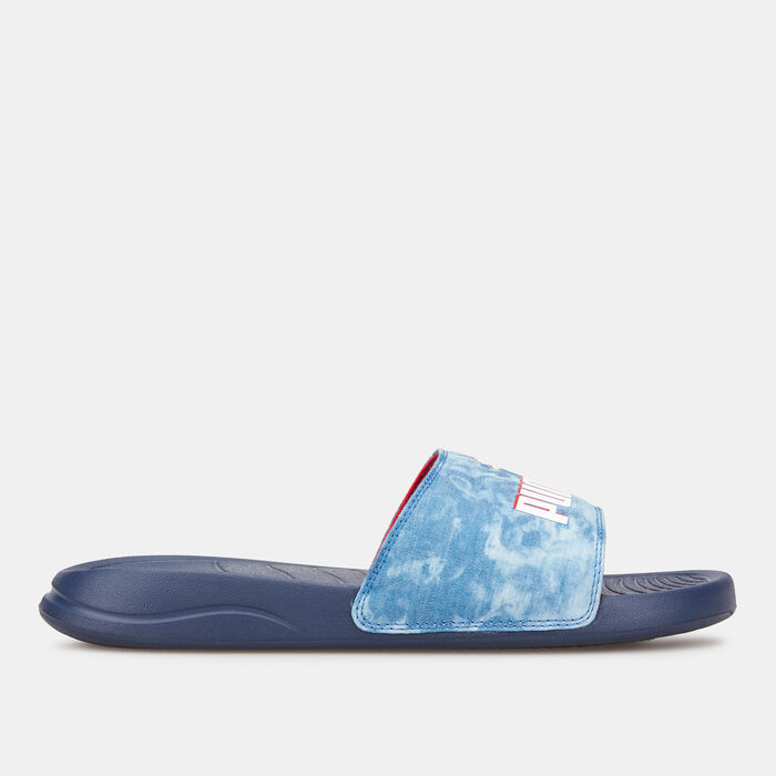 PUMA Women's Popcat 20 Indigo Slides Clear image number 1