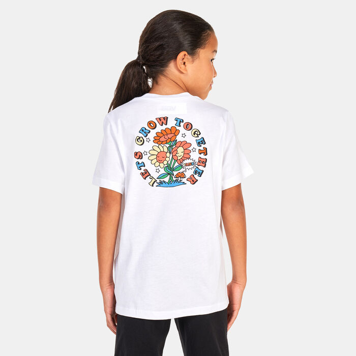 Vans Kids' Lets Grow BFF T-Shirt (Older Kids) White Vans Kids' Lets Grow BFF T-Shirt (Older Kids) White image number 1