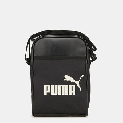 PUMA Men's Campus Compact Portable Messenger Bag Black PUMA Men's Campus Compact Portable Messenger Bag Black
