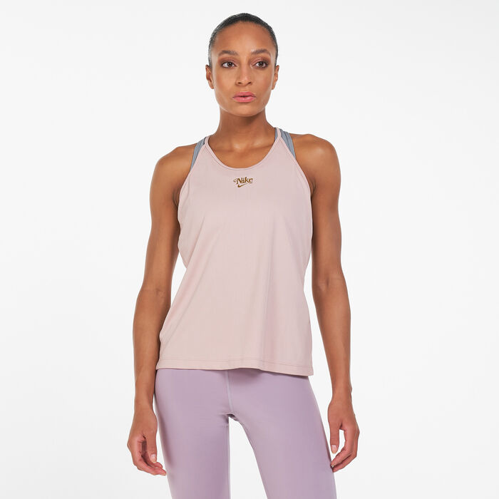 Nike Women's Femme Elastika Training Tank Top Pink Nike Women's Femme Elastika Training Tank Top Pink image number 0