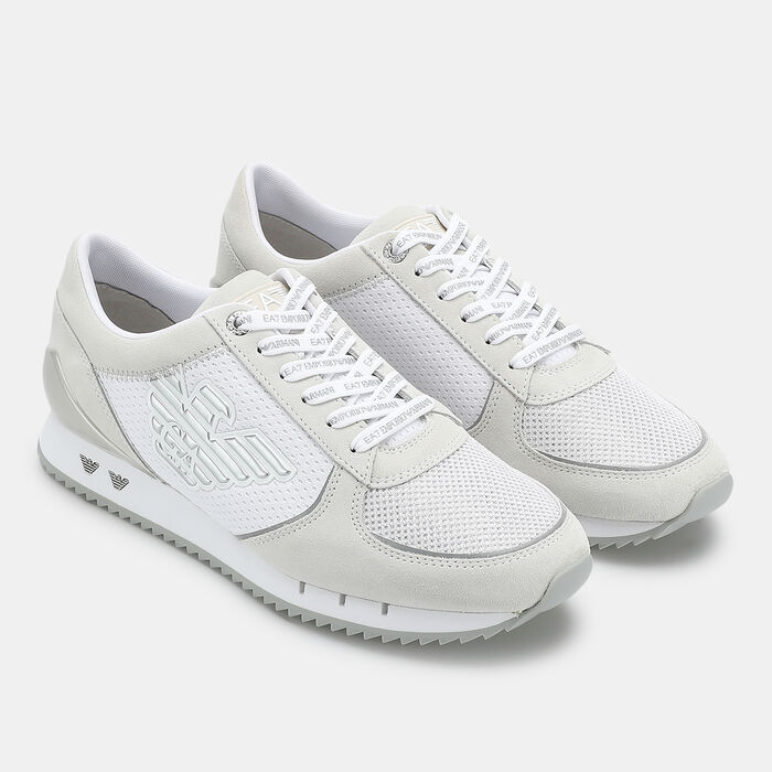 EA7 Emporio Armani Women's Logo Patch Low-Top Shoe White EA7 Emporio Armani Women's Logo Patch Low-Top Shoe White image number 1