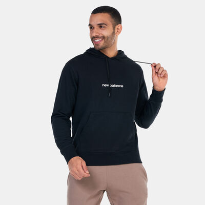 New Balance Men's Athletics Wesley Shan Puzzle Cube Hoodie Black