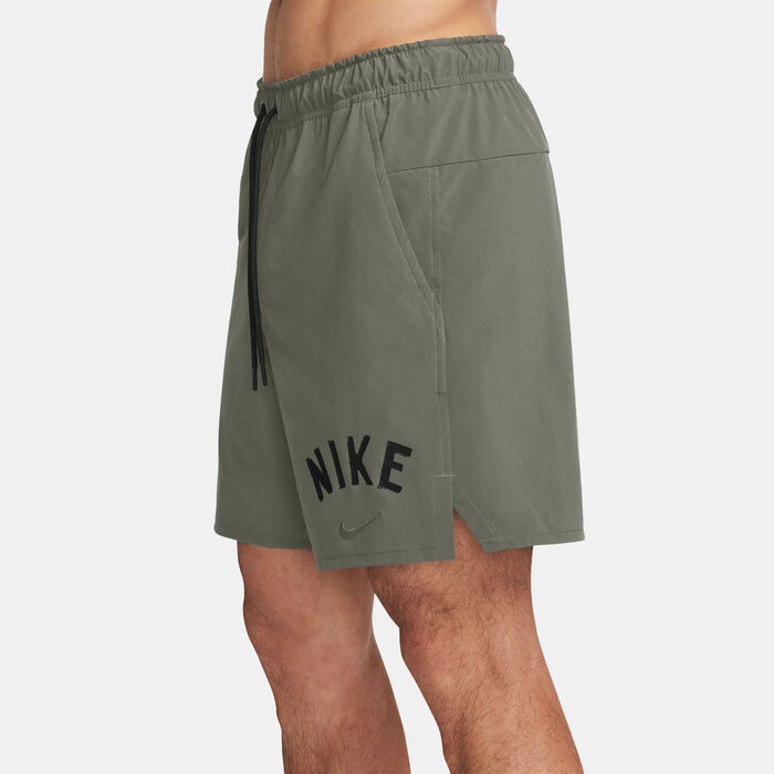 Nike Men's Unlimited Swoosh Dri-FIT Versatile Training Shorts Green Nike Men's Unlimited Swoosh Dri-FIT Versatile Training Shorts Green image number 2