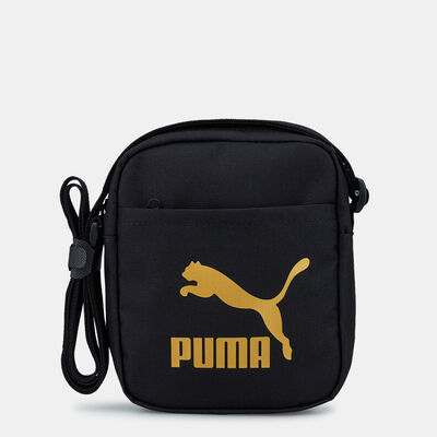 PUMA Men's Originals Urban Compact Crossbody Bag Black