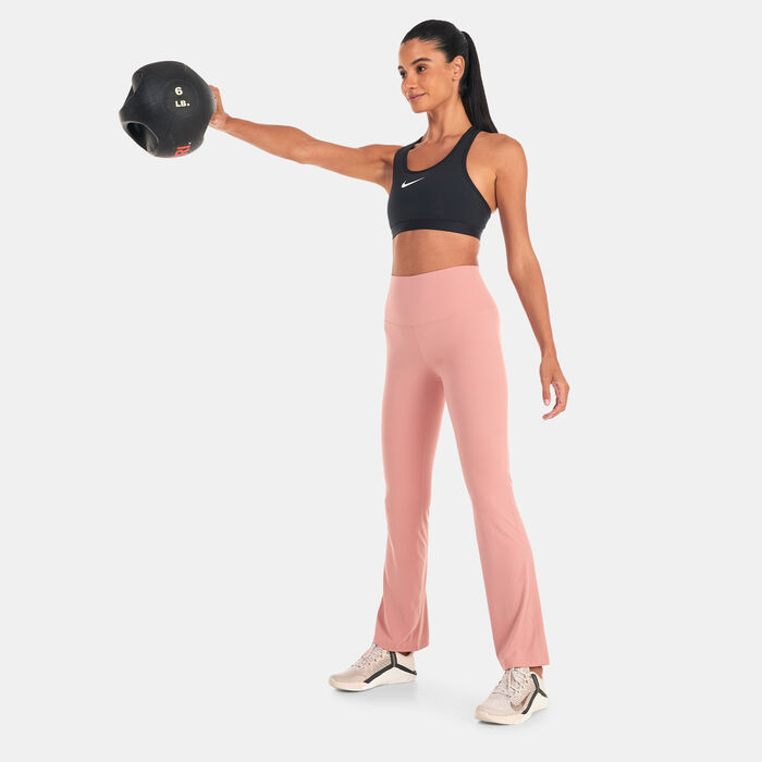 Nike Women's Swoosh High Support Non-Padded Sports Bra Black image number 2