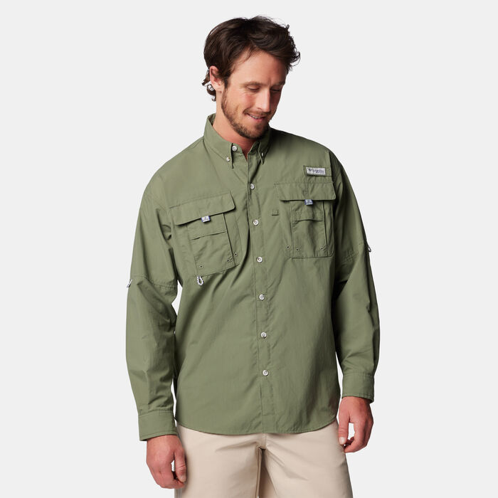 Columbia Men's Bahama™ II Long Sleeve Shirt Green image number 0