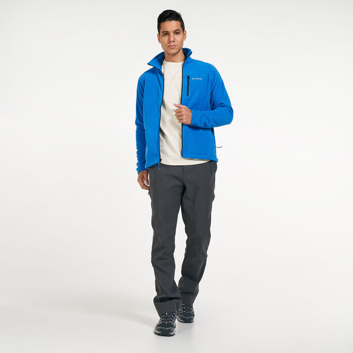 Columbia Men's Fast Trek™ II Full Zip Fleece Jacket Blue Columbia Men's Fast Trek™ II Full Zip Fleece Jacket Blue image number 2