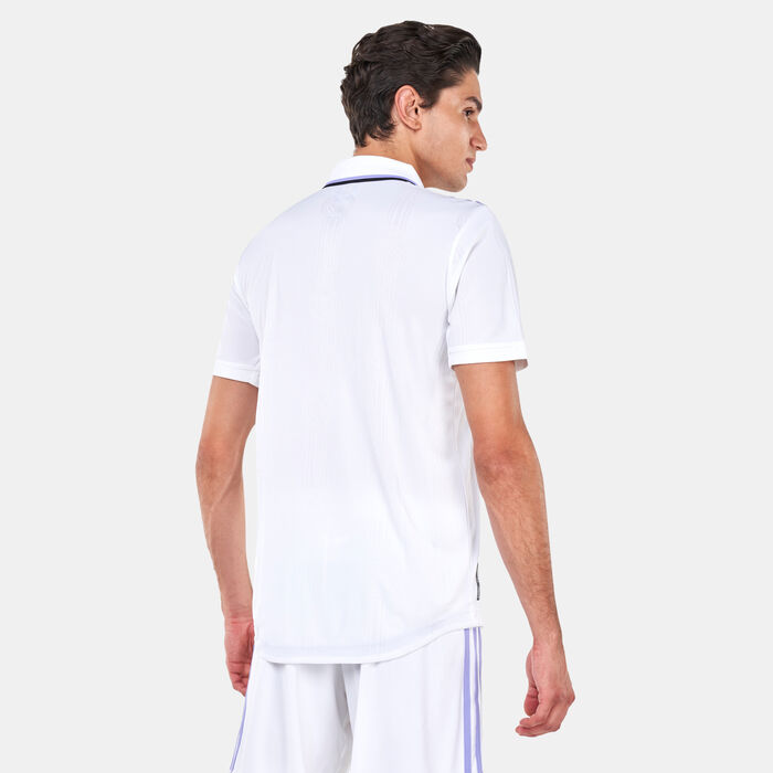 adidas Men's Real Madrid Home Authentic Jersey - 2022/23 White image number 1