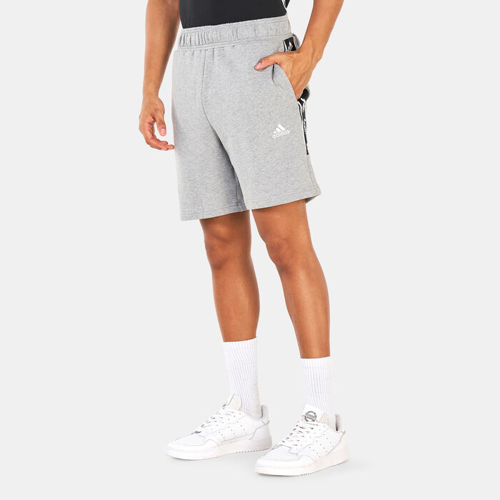 adidas Men's Brand Love Shorts Grey adidas Men's Brand Love Shorts Grey image number 0