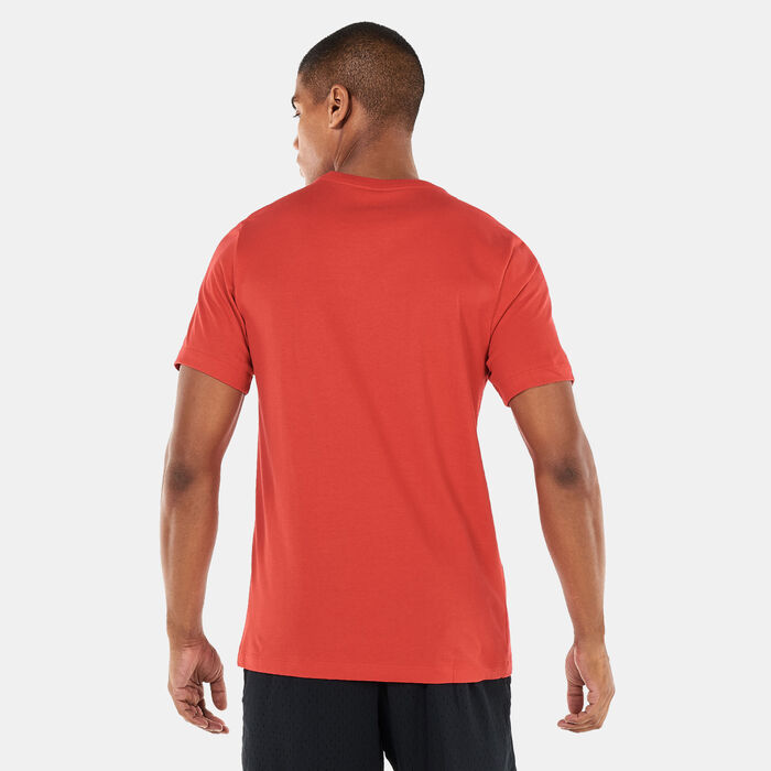Jordan Men's Jumpman Crew T-Shirt Red Jordan Men's Jumpman Crew T-Shirt Red image number 1