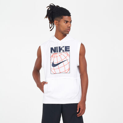 Nike Men's Dri-FIT PT Pack Hoodie White Nike Men's Dri-FIT PT Pack Hoodie White