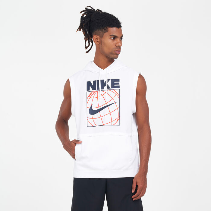 Nike Men's Dri-FIT PT Pack Hoodie White Nike Men's Dri-FIT PT Pack Hoodie White image number 0
