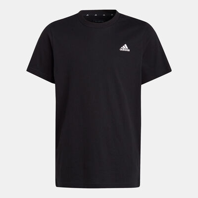 adidas Kids' Essentials Small Logo T-Shirt Black