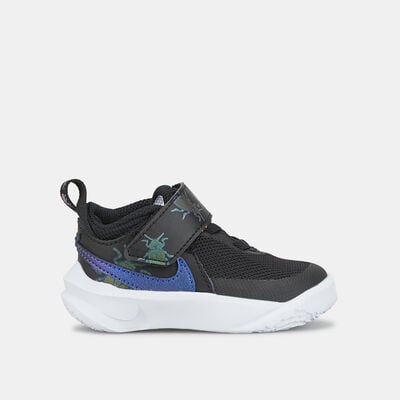 Nike Kids' Team Hustle D10 Shoe Black Nike Kids' Team Hustle D10 Shoe Black