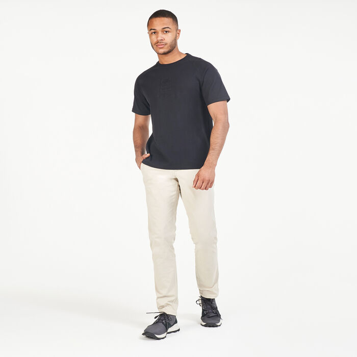 Timberland Men's YC Heavy Weight Stack Logo T-Shirt Black Timberland Men's YC Heavy Weight Stack Logo T-Shirt Black image number 2