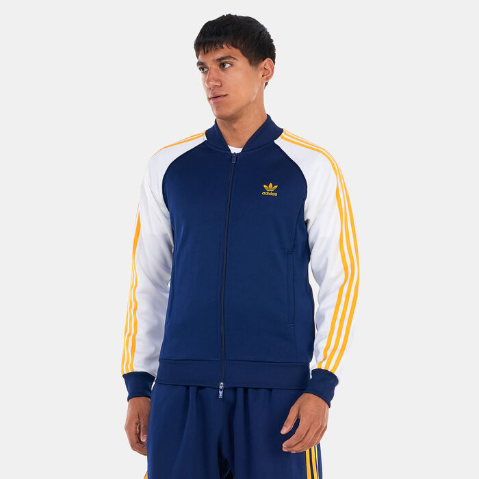 adidas Originals Men's Adicolor Classics+ SST Track Jacket Blue image number 0
