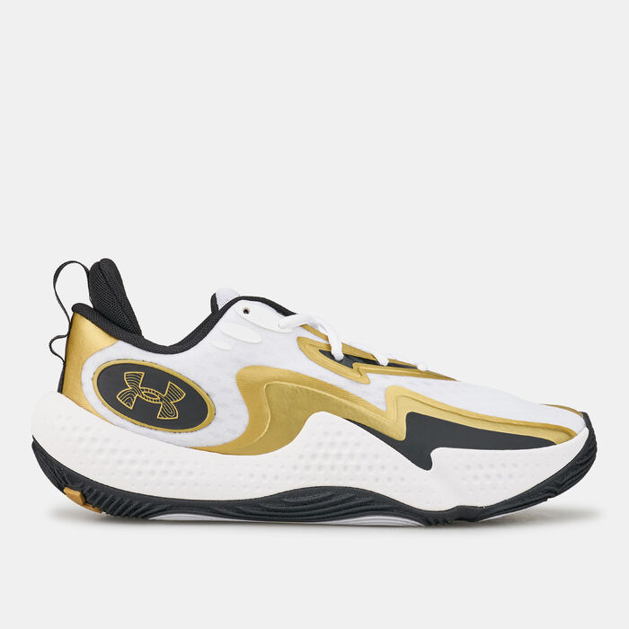 Under Armour UA Spawn 5 Basketball Shoe White Under Armour UA Spawn 5 Basketball Shoe White image number 0