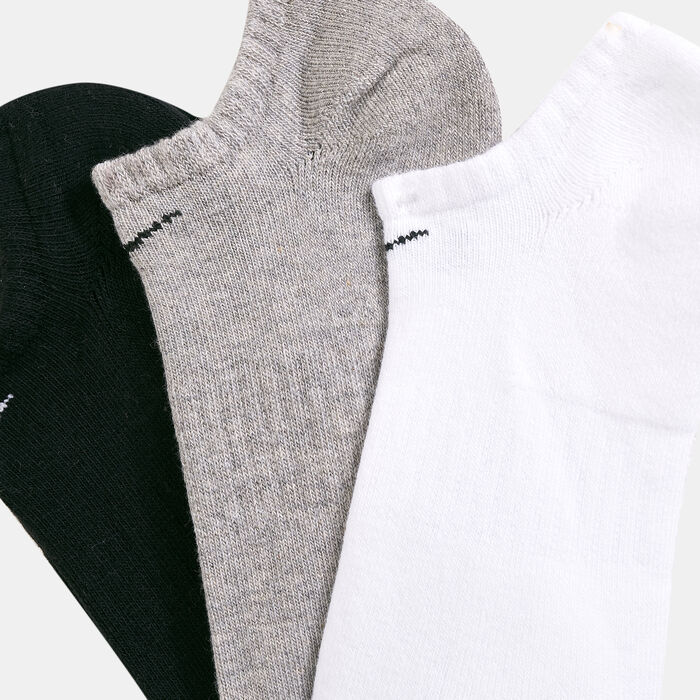 Nike Everyday Cushion No-Show Training Socks (3 Pack) Multi Nike Everyday Cushion No-Show Training Socks (3 Pack) Multi image number 1