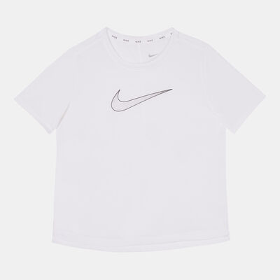 Nike Kids' Dri-FIT One Graphic T-Shirt White Nike Kids' Dri-FIT One Graphic T-Shirt White