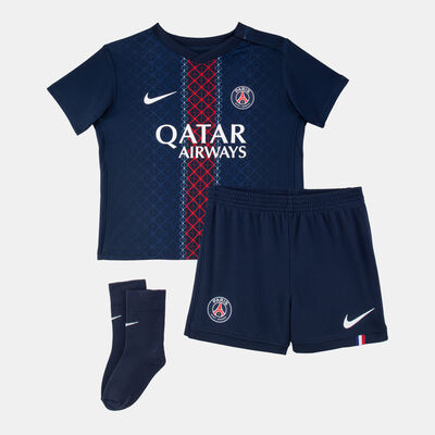Nike Kids' Paris Saint-Germain 2025/26 Home Replica Football Kit Blue