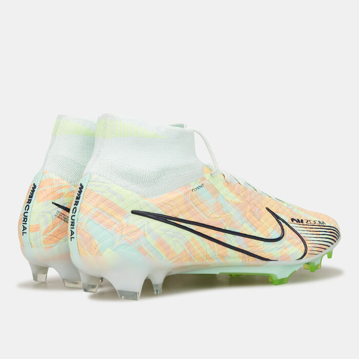 Nike Men's Zoom Mercurial Superfly 9 Elite Firm-Ground Football Shoe Green image number 2
