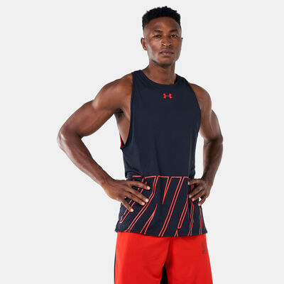 Under Armour Men's Baseline Reversible Tank Top Black Under Armour Men's Baseline Reversible Tank Top Black