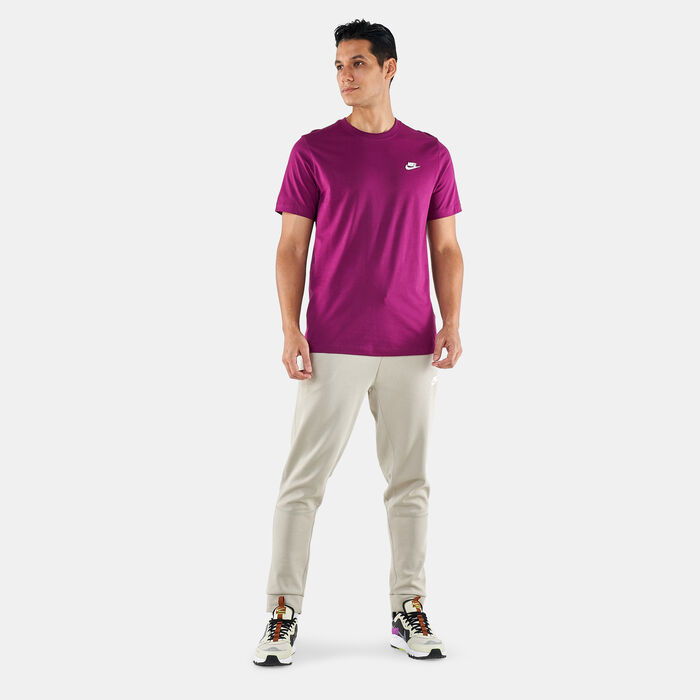 Nike Men's Sportswear Club T-Shirt Red Nike Men's Sportswear Club T-Shirt Red image number 2