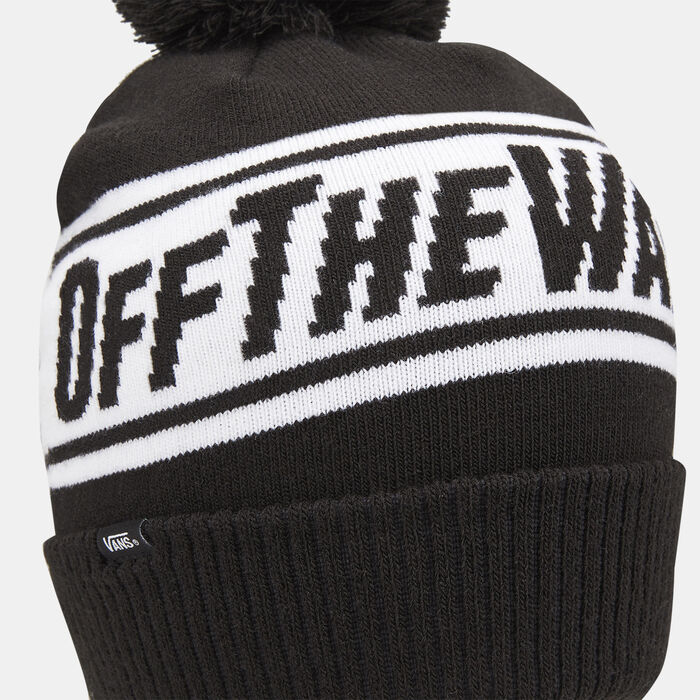 Vans Men's Off The Wall Pom Beanie Black Vans Men's Off The Wall Pom Beanie Black image number 2
