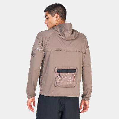 Nike Men's Windrunner D.Y.E. Running Jacket Grey