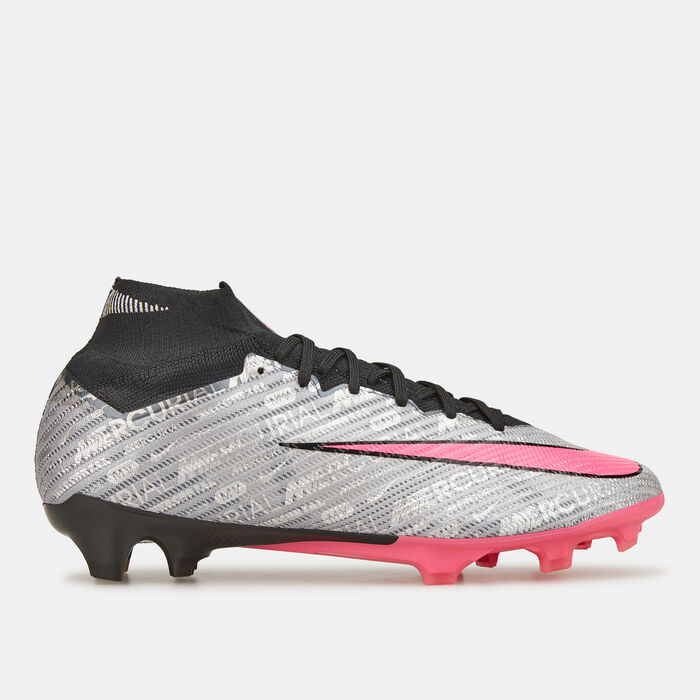 Nike Men's Zoom Mercurial Superfly 9 Elite XXV Firm-Ground Football Shoe Silver Nike Men's Zoom Mercurial Superfly 9 Elite XXV Firm-Ground Football Shoe Silver image number 0