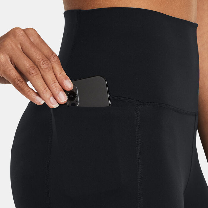 Under Armour Women's Meridian Training Leggings Black Under Armour Women's Meridian Training Leggings Black image number 3