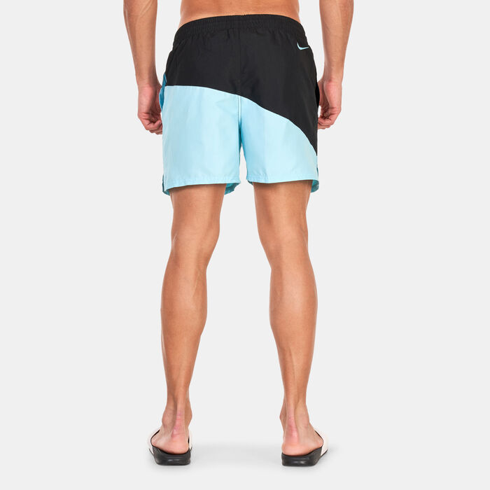 Nike Swim Men's Swim 5-Inch Volley Shorts Blue Nike Swim Men's Swim 5-Inch Volley Shorts Blue image number 1