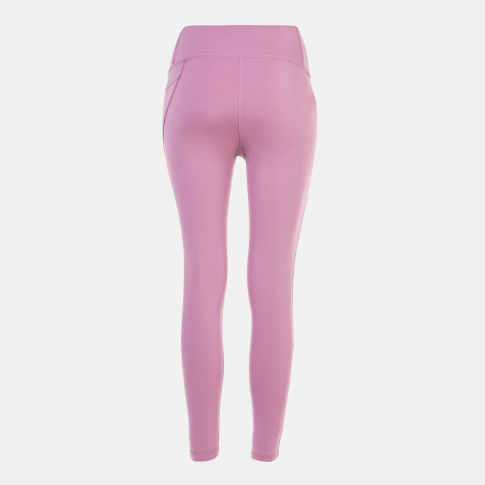 adidas Women's Optime Training Leggings Pink adidas Women's Optime Training Leggings Pink image number 1