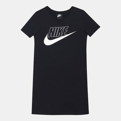 Nike Kids' Sportswear T-Shirt Dress (Older Kids) Black